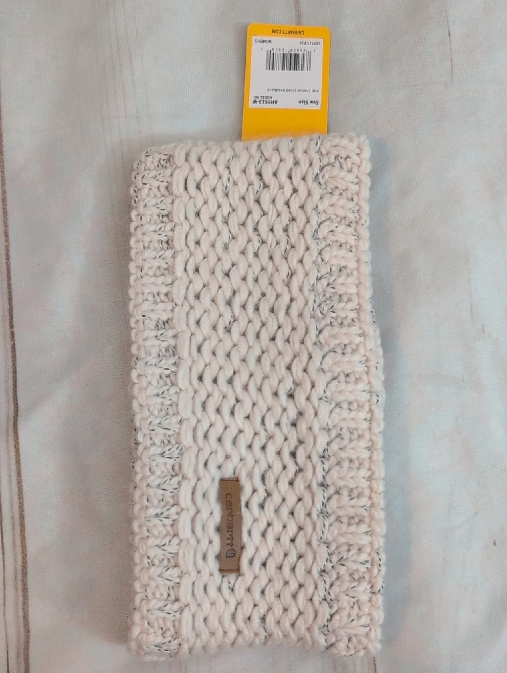 Carhartt Sherpa-Lined Knit Headband Light Pink